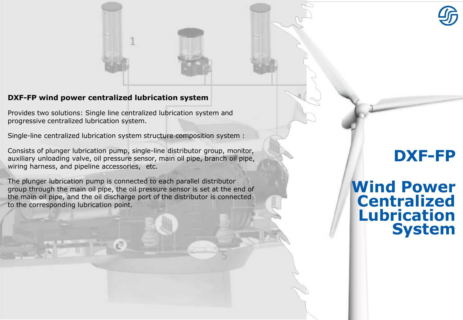 Wind power lubrication application
